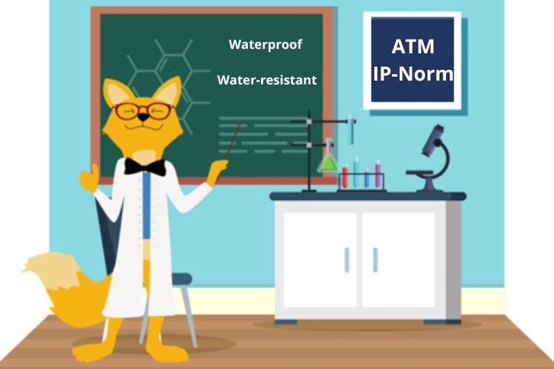 The Smarthome Fox is teaching about water resistance classifications.